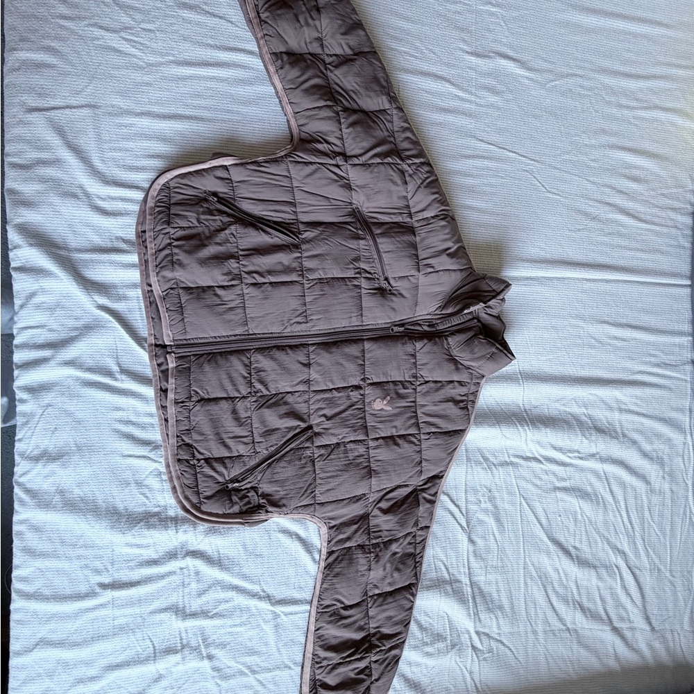PLAYBOY Brown Puffer Jacket